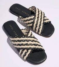 Yosi Samra - Women's Cassandra Cross Strap Sandal