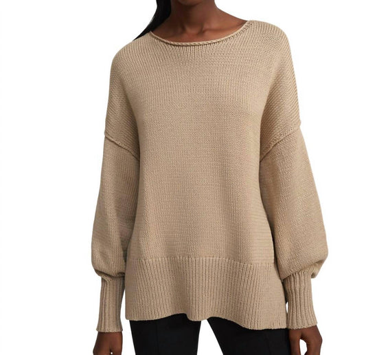 Theory - COTTON CHAINETTE CHUNKY PULLOVER SWEATER