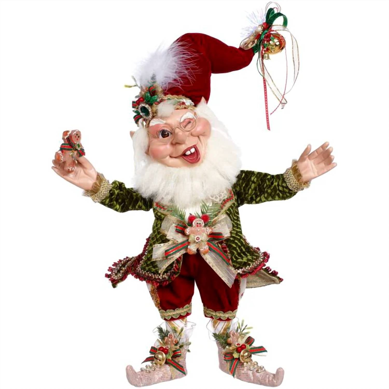 Mark Roberts - Cookies and Milk Elf Medium 16.5"