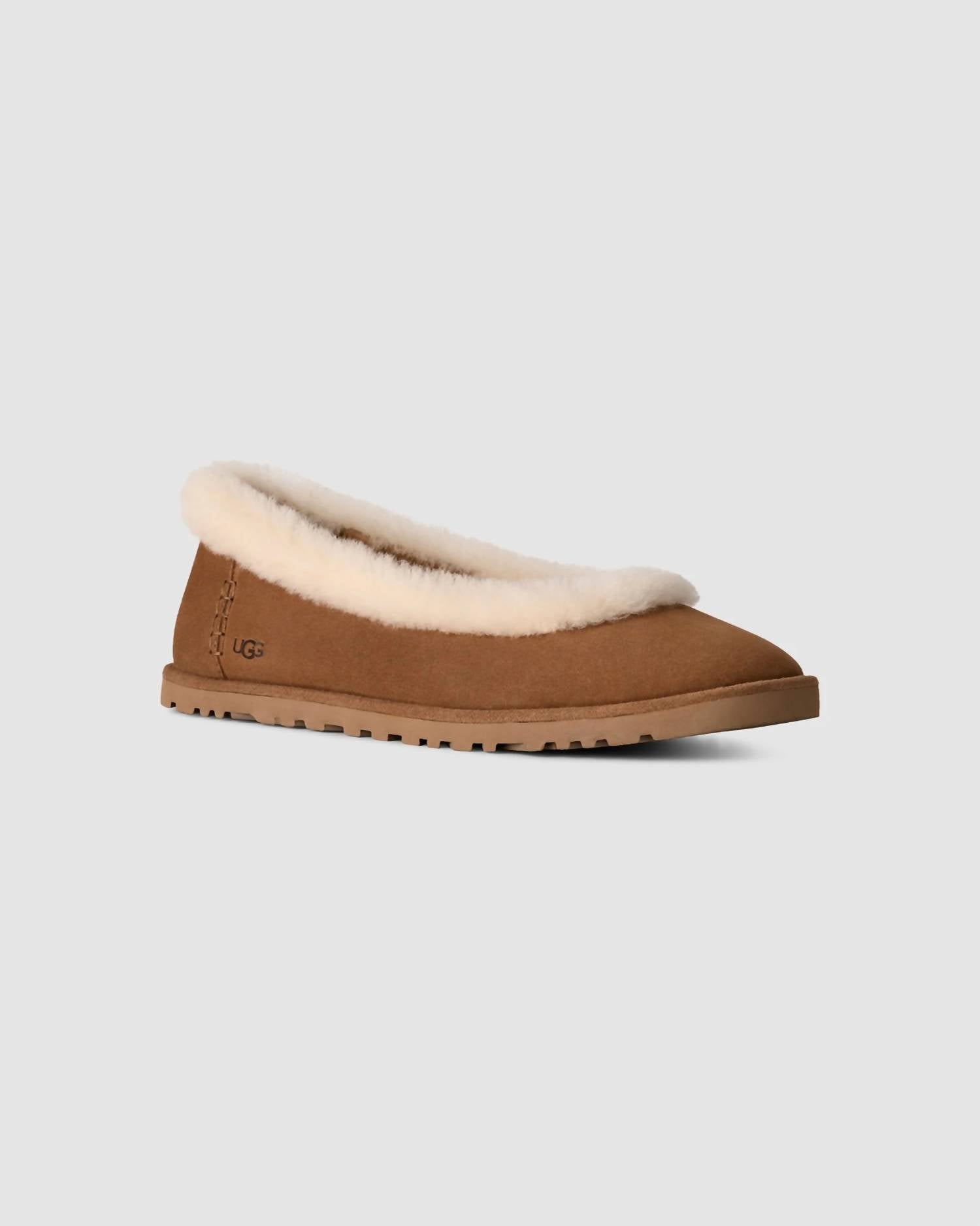 Ugg - Women's Zora Suede Ballet Flat