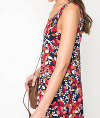 Hayden La - Floral Sleeveless Shift Dress