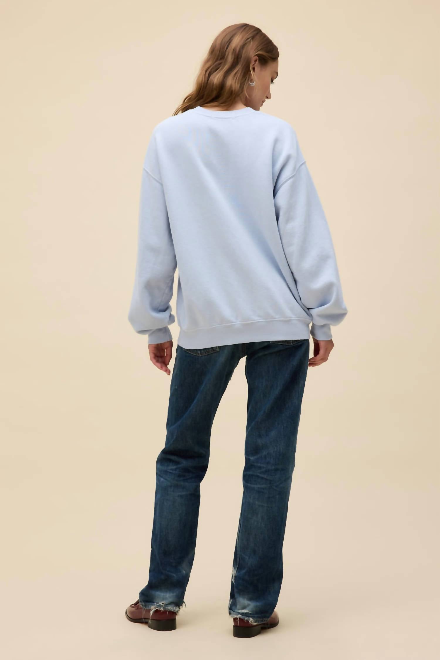 Daydreamer - Rolling Stones Big Tongue '89 Oversized Crew Sweatshirt