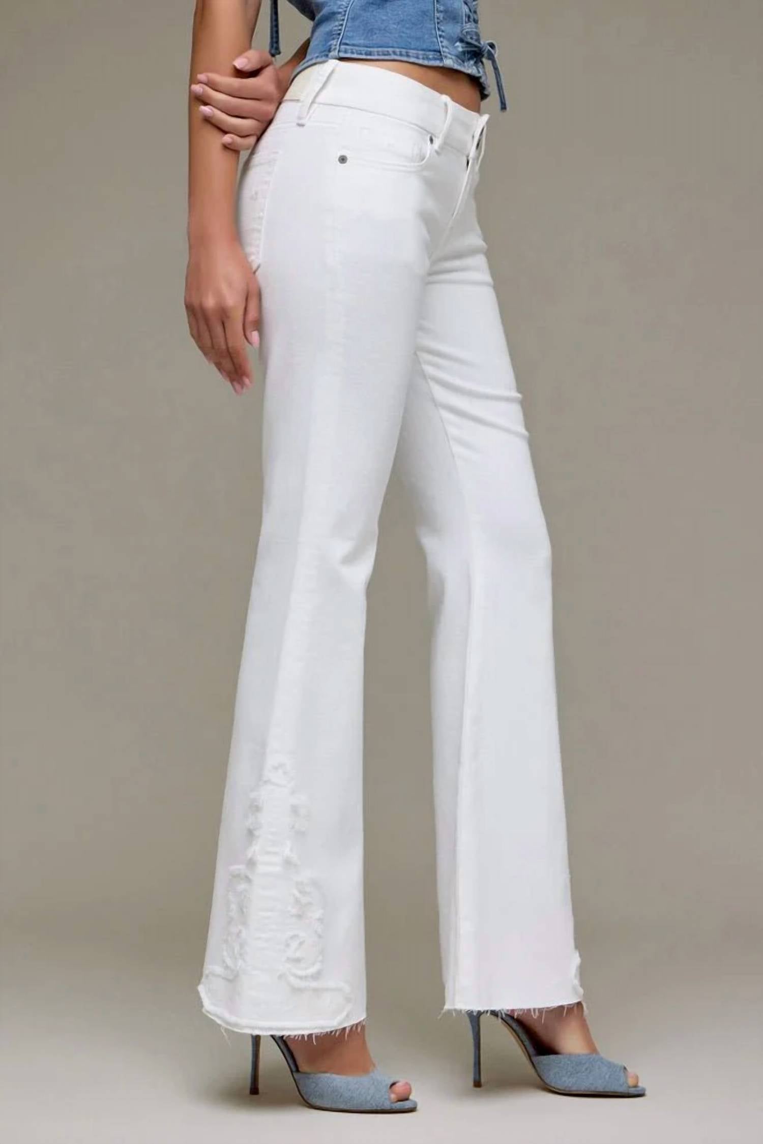 Hidden - Women's Happi Low Rise Flare Jeans