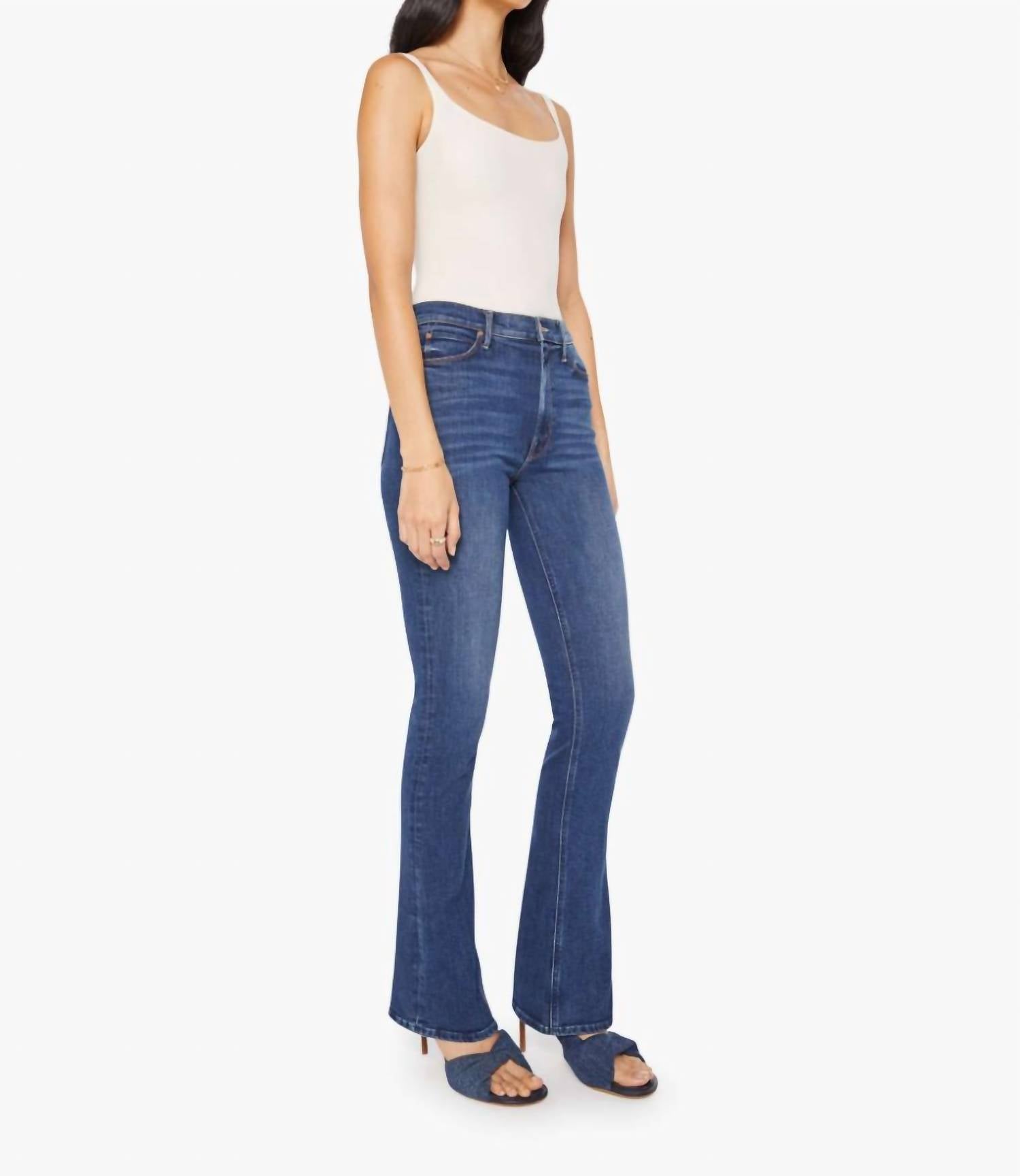 Mother - High Waisted Runaway Jeans