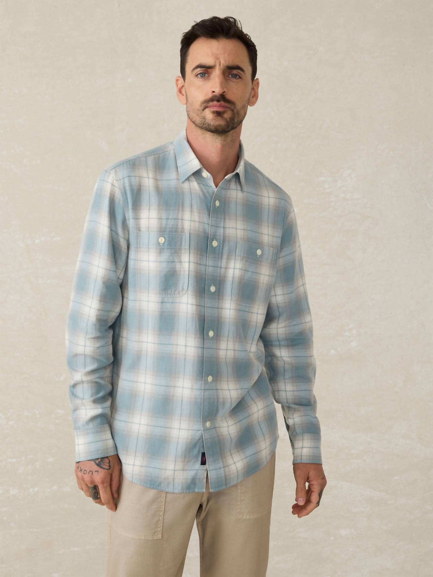 Faherty - Tried And True Chambray Workshirt