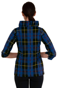 Gretchen Scott - Ruffneck Plaidly Cooper Top