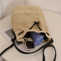 Accity - Women's Farrah Woven Bag