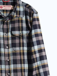 Iron & Resin Men's Palmer Shirt in navy - men's shirt - alternate view