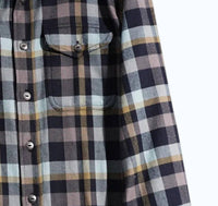 Iron & Resin Men's Palmer Shirt in navy - men's shirt - detail view