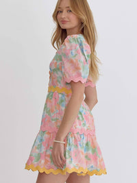 Entro - Ric Rac Trim Dress