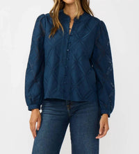 Lovestitch - Lace Button Blouse