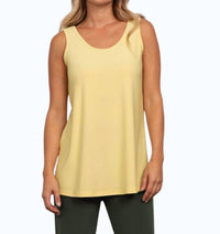 Sympli Reversible Go To Tank Top in butter - women's tank top