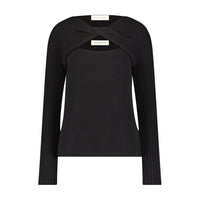 Marina Moscone - Twist Front Pullover Top