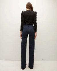 Veronica Beard - Crosbie Wide Leg With Patch Pockets Jeans