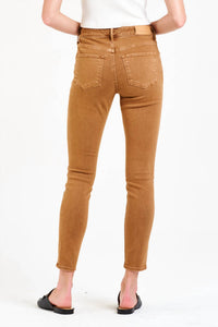 DEAR JOHN DENIM Gisele Skinny Leg Jeans in butterscotch - women's jeans - detail view