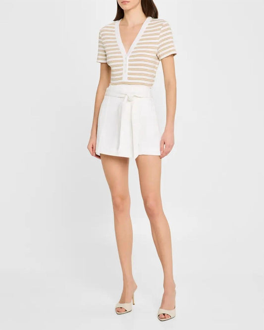 Veronica Beard - SHORT SLEEVE DEKALB TOP