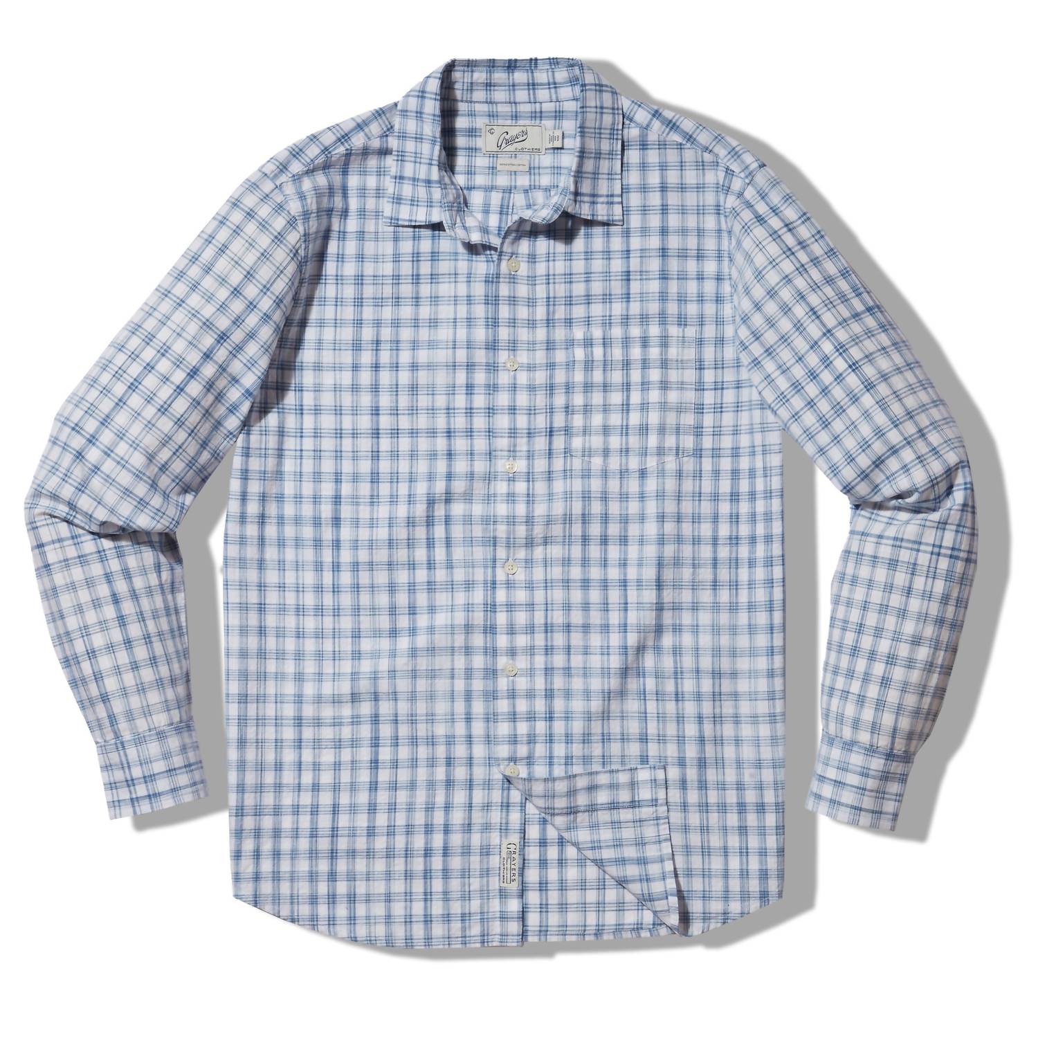 Grayers - Space Dyed Gingham Shirt