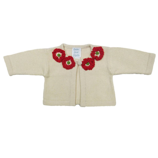 Lemon Loves Layette - Newborn And Baby Girls Poppy Sweater