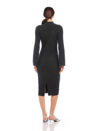 Fifteen Twenty - Sweater Long Sleeve Midi Dress