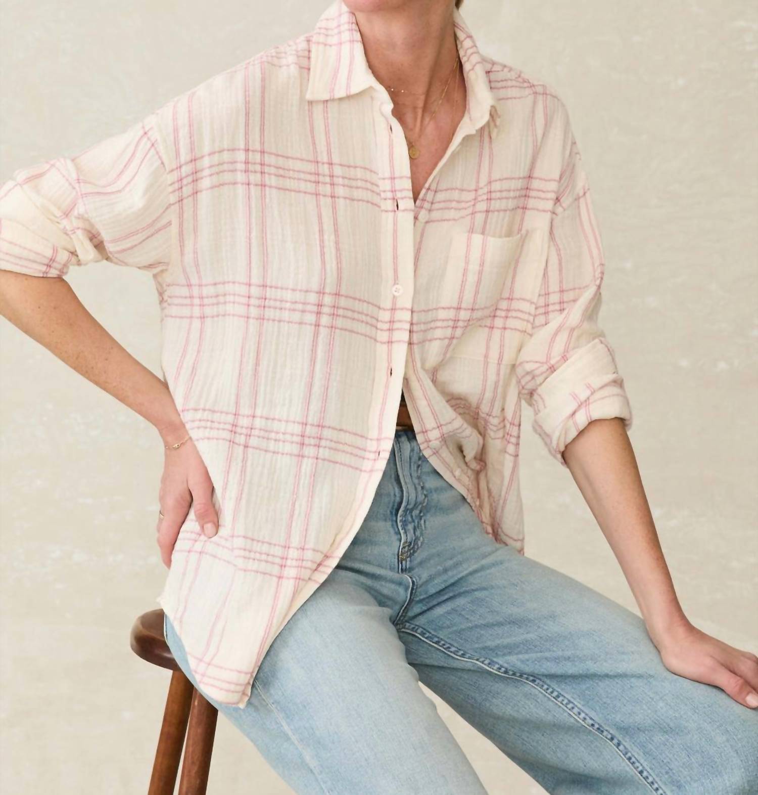 Faherty - Dune Cotton Gauze Relaxed Shirt