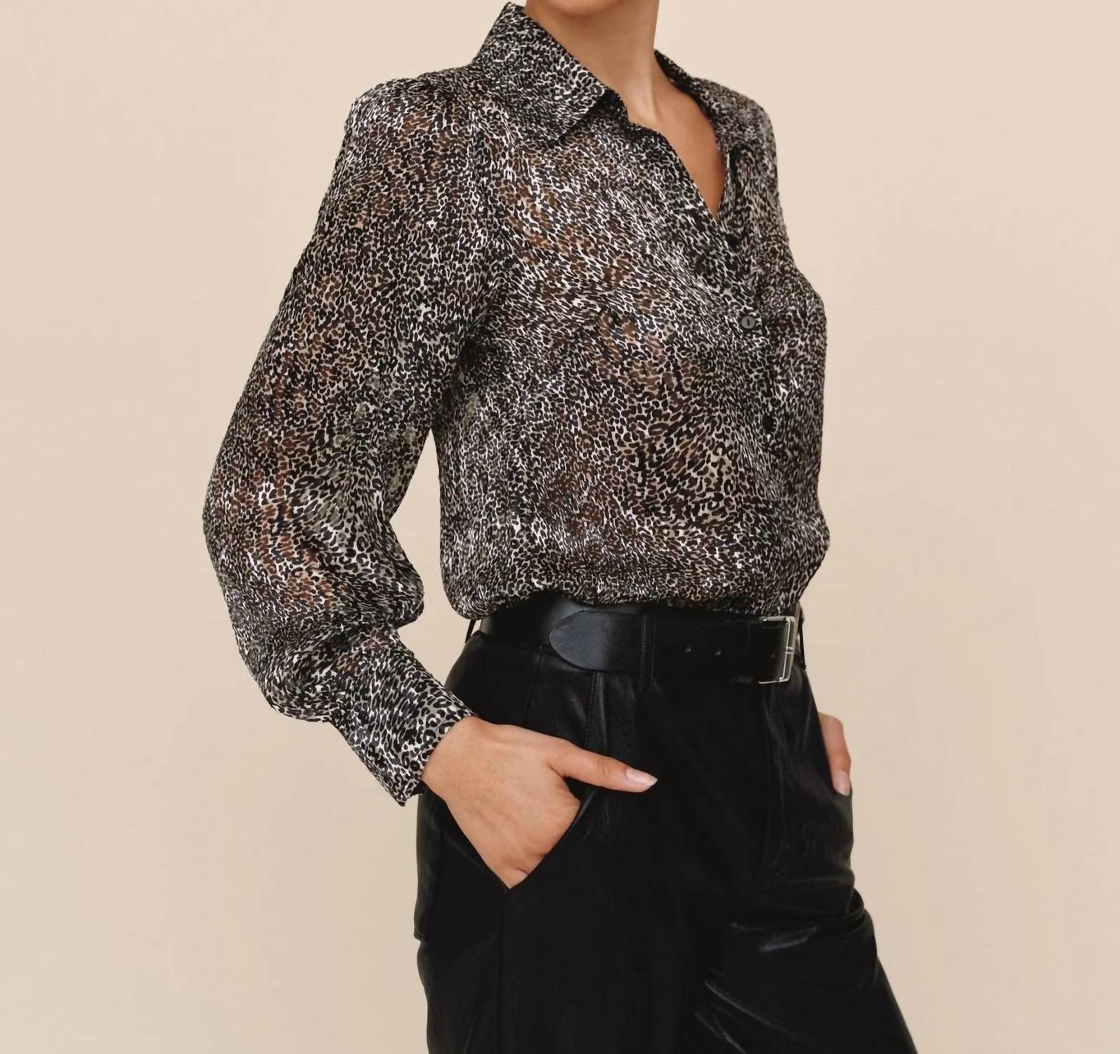Bella Dahl - Bishop Sleeve Button Down Shirt