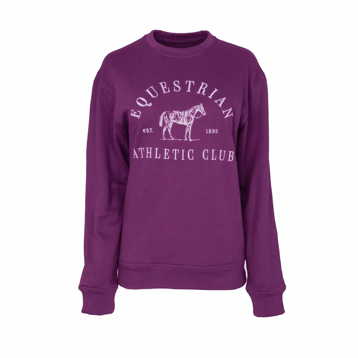 Dapplebay - Women's Equestrian Athletic Club Sweatshirt