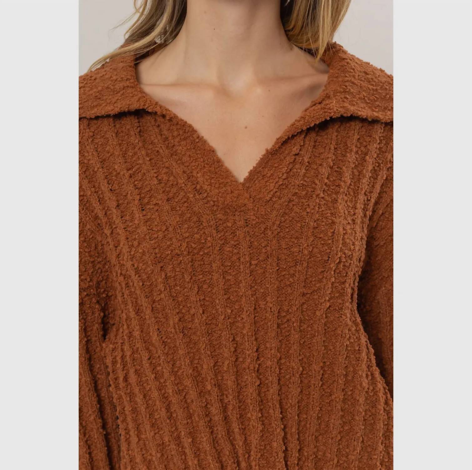 Hyfve - Carly Collared Sweater