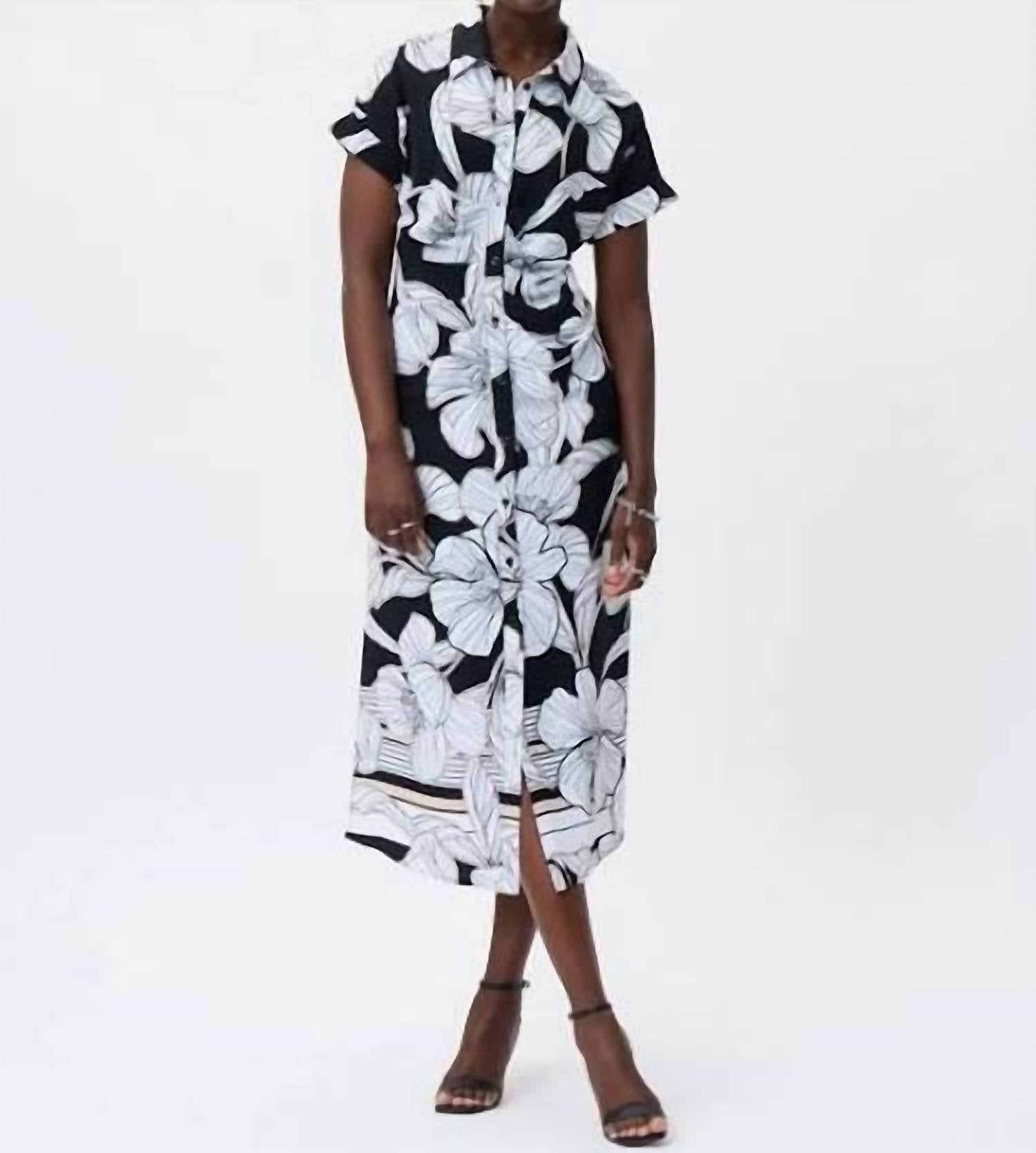 Joseph Ribkoff - Floral Print Dress