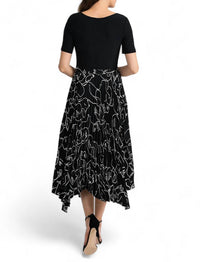 Joseph Ribkoff - PLEATED SKIRT DRESS