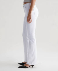 AG Jeans Angel Low Rise Bootcut Jean in pearl white - women's pants - alternate view
