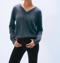 White + Warren - Cashmere Core V- Neck Top