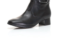 Ara Women's Georgia Graz Leather Ankle Boot in black - women's shoe - detail view