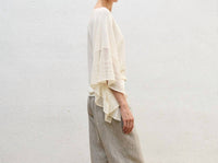 Sita Murt - Boatneck Three-Quarter Cape