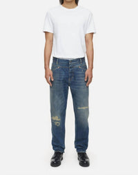 CLOSED X-lent Tapered Relaxed Jeans in mid blue - men's jeans