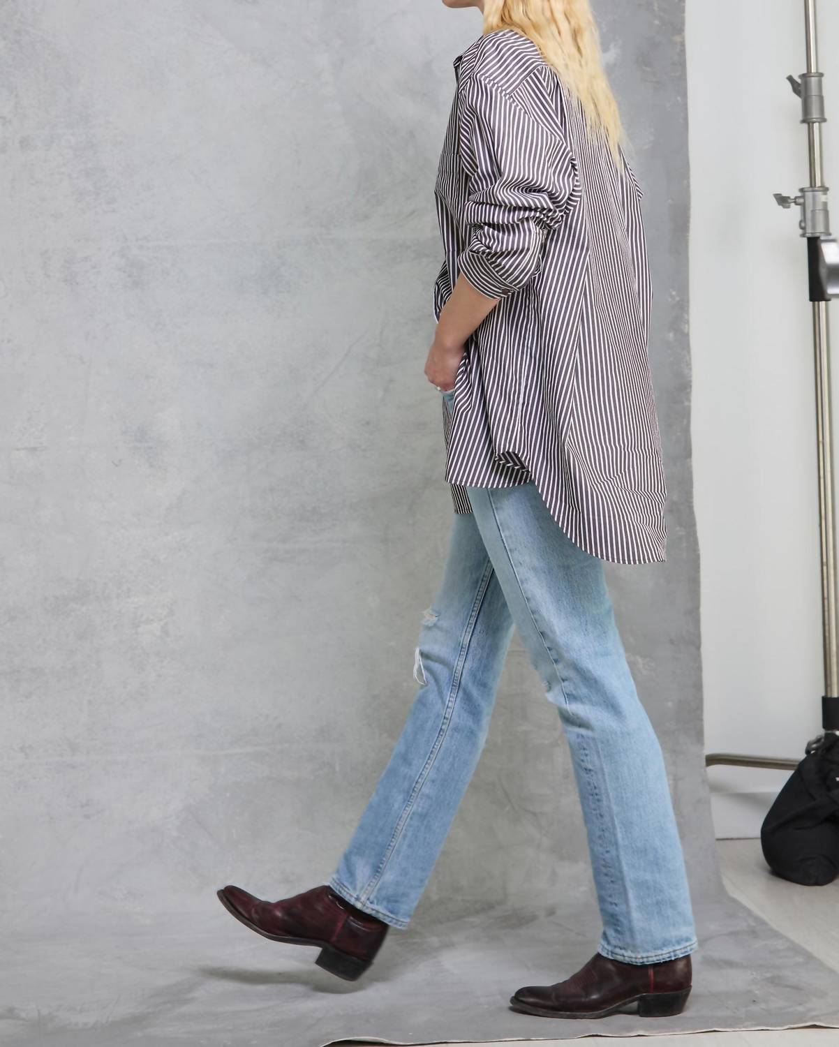 Mamene - Repeat Button-down Shirt