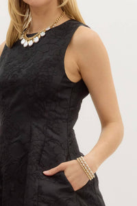 Entro - Jacquard Mini Dress