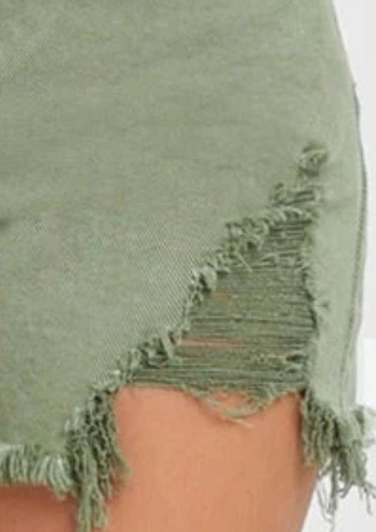 Risen - High Rise Crossover Short