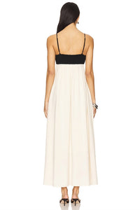 NIA Clove Dress in ecru - women's dress - alternate view