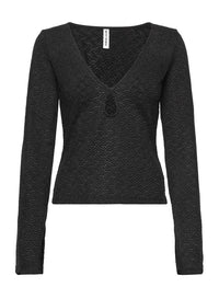 Résumé - Women's Viennars Knit Keyhole Neck Blouse