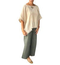 Namsar - Short Sleeve Linen Top