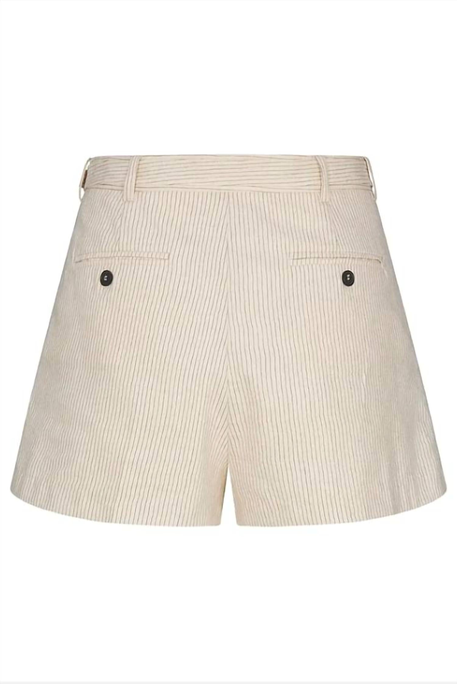 Frame - Striped Soho Short