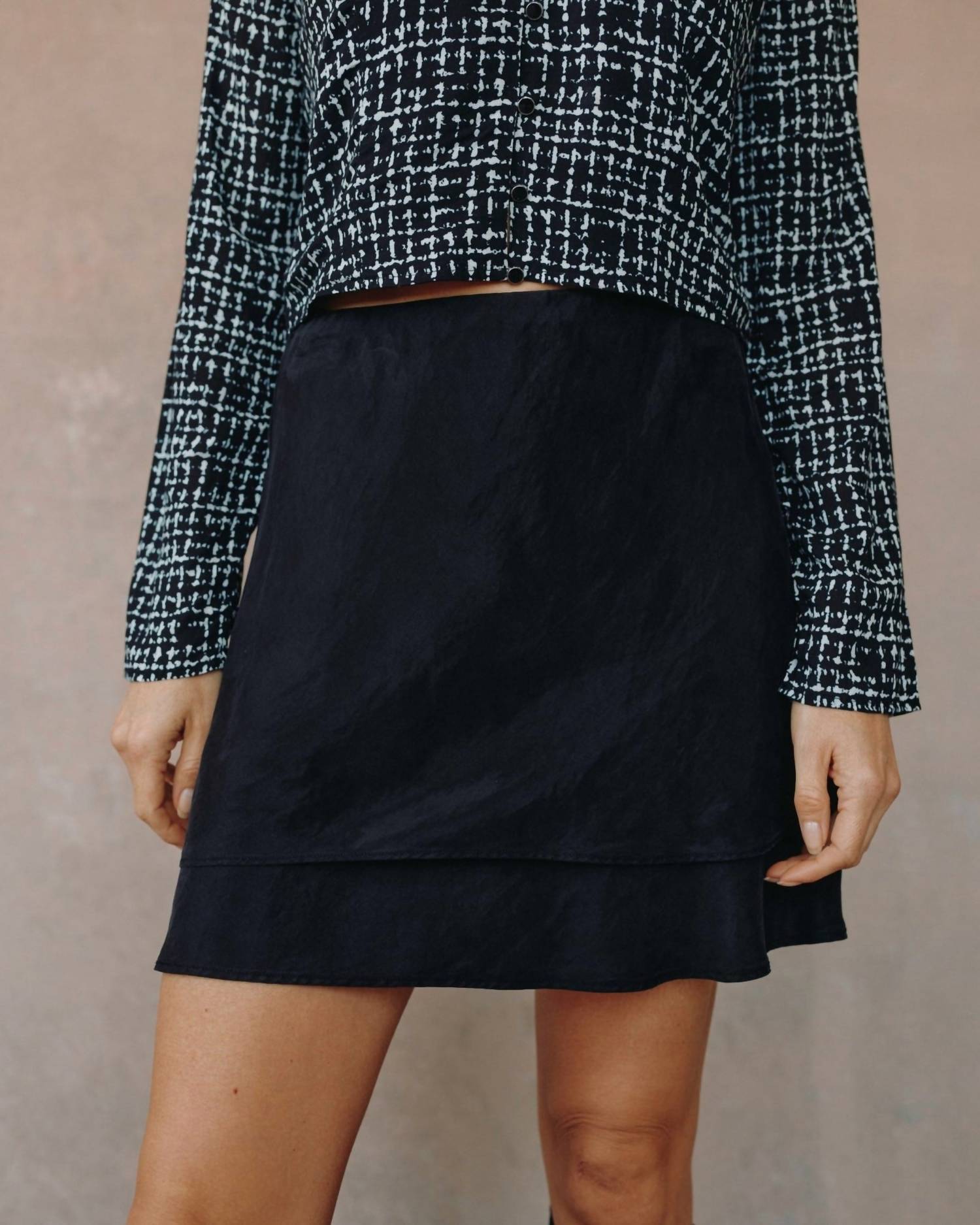 Bella Dahl - Layered Mini Skirt