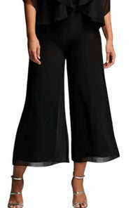 Joseph Ribkoff - Wide Leg Chiffon Pants