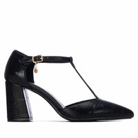Xti - Women's Casual Pointed Toe Strap Heels Pumps
