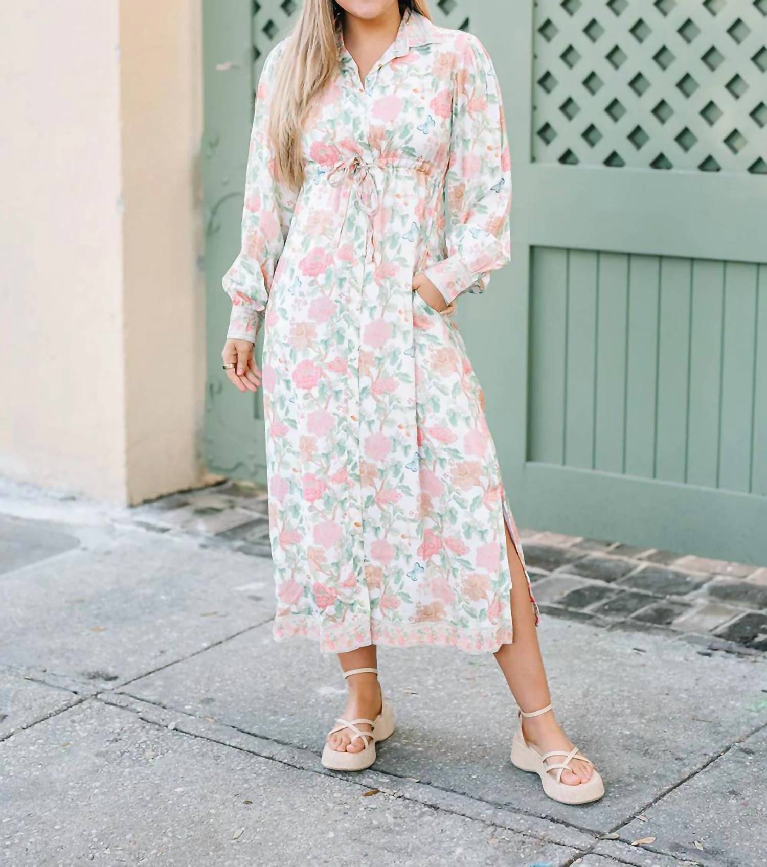 Marigold - Olivia Long Sleeve Dress