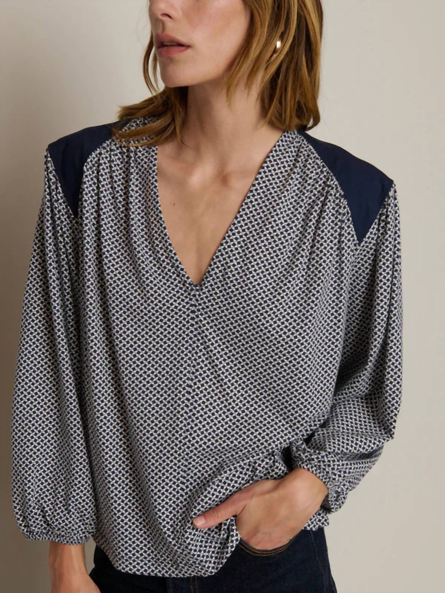 Nation Ltd - Twyla Long Sleeve Blouse