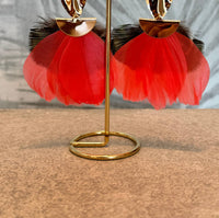 Federika Padula - Women's Double Feather Earrings