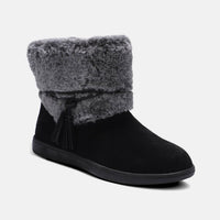 Lamo - Women's Dharma Suede And Fur Collared Boot