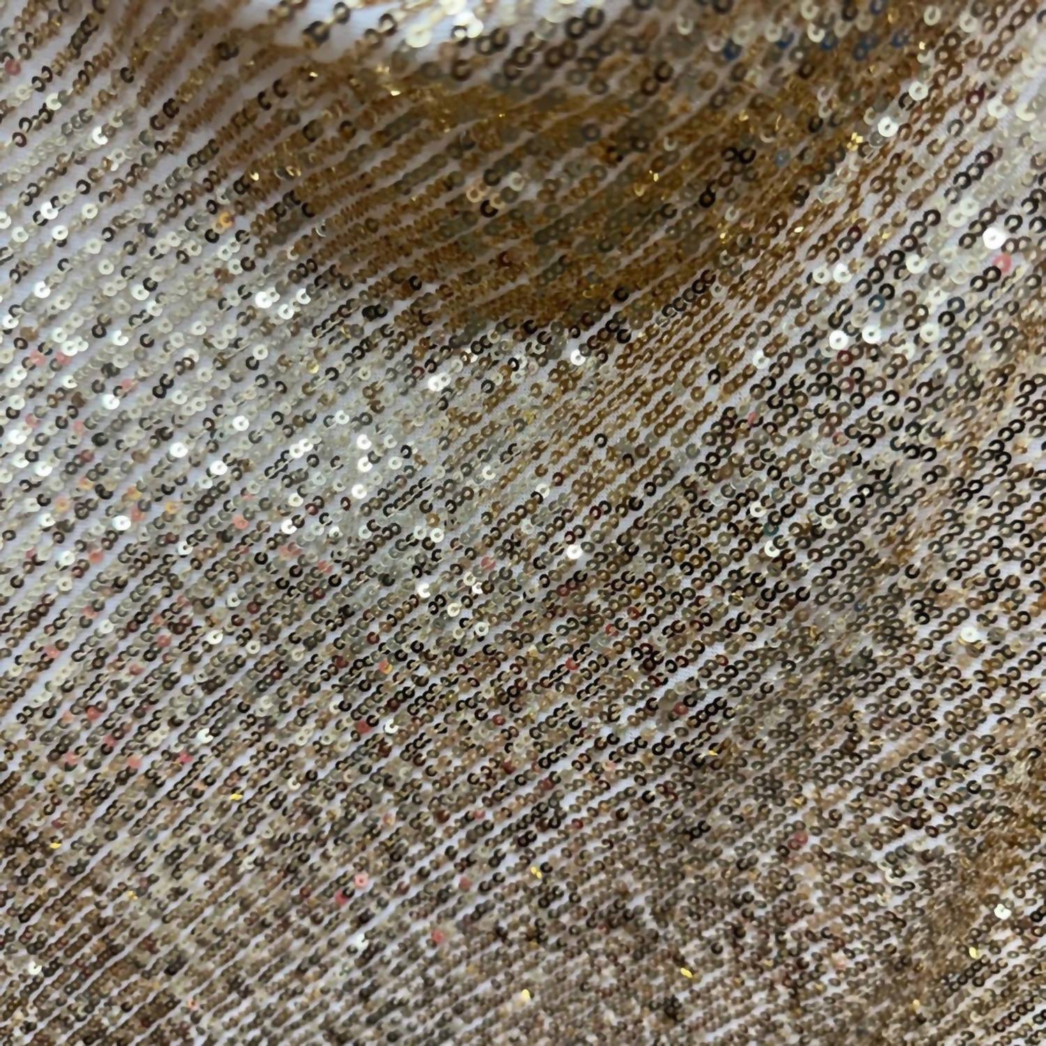 Vince Camuto - Sequin Draped Neckline Top
