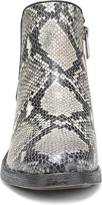 Franco Sarto Women's Marcus Booties in grey snake print - women's shoe - view 4